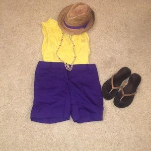 J. Crew twill shorts